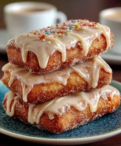 Maple donut bars