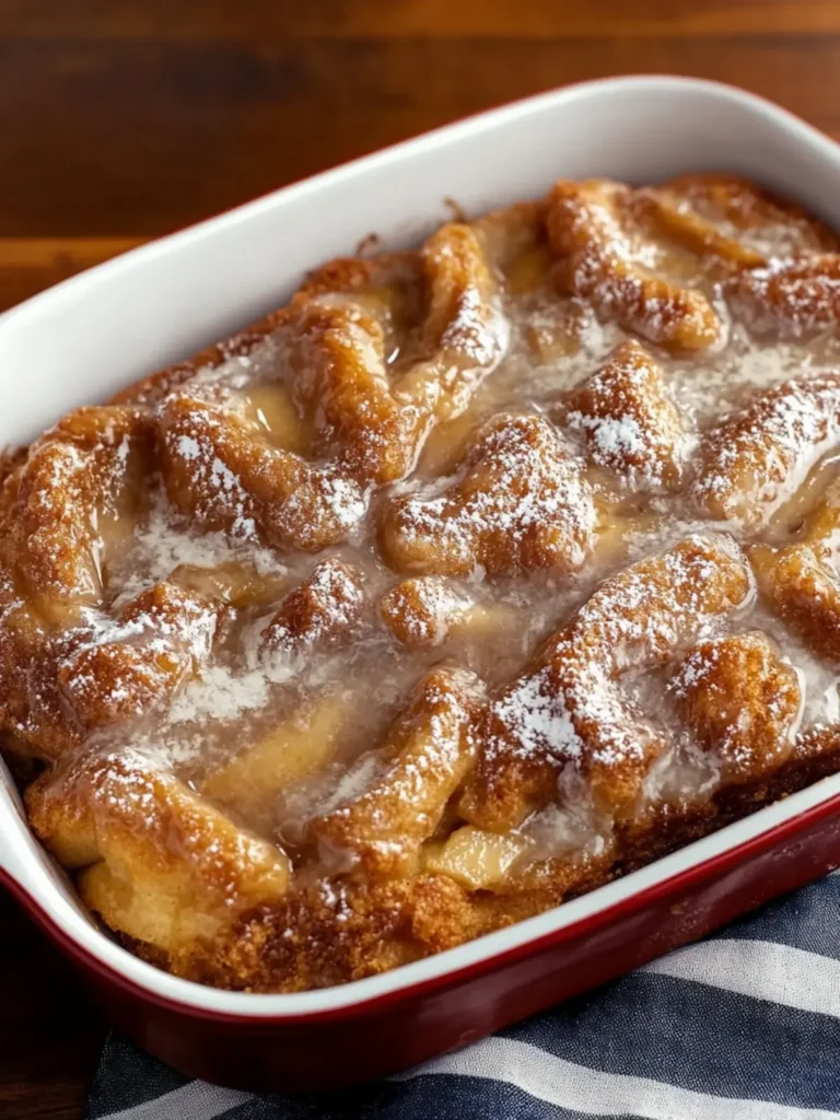 Sweet Apple Fritter Cake