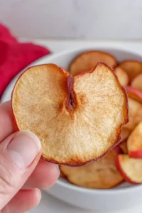 Quick Air Fryer Apple Chips