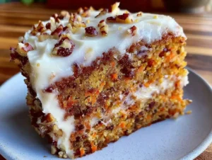 moist homemade carrot cake preparation steps