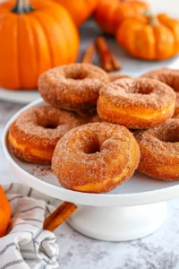 Easy Baked Pumpkin Donuts